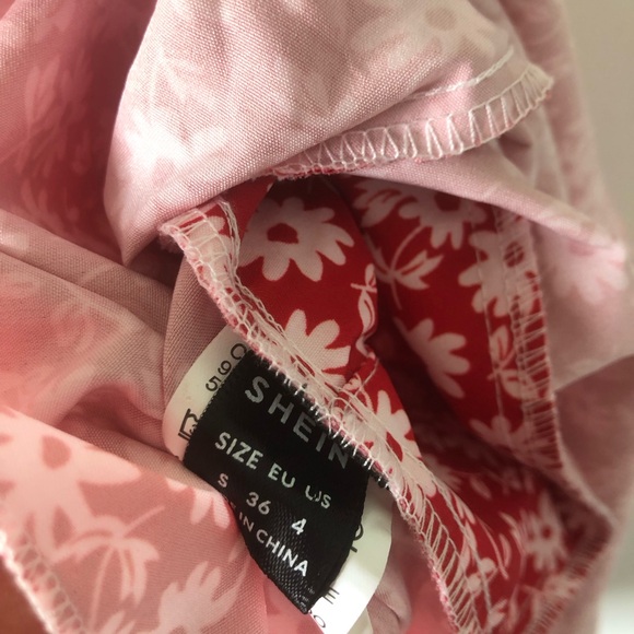Shein Floral Mini Dress - Picture 3 of 5